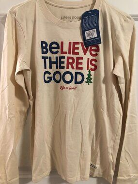 Life is Good Long Sleeve Top - Women Small - NWT of $34